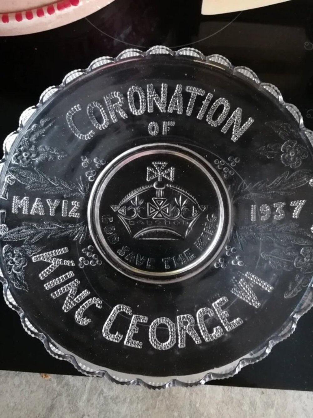 Kibnh c George VI coronation plate